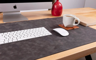 Bouletta Desk Mat Natural Leather Desk Mat Large Premium Koruma