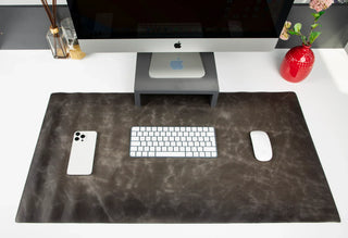 Bouletta Desk Mat Natural Leather Desk Mat Large Premium Koruma