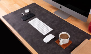 Bouletta Desk Mat Natural Leather Desk Mat Large Premium Koruma