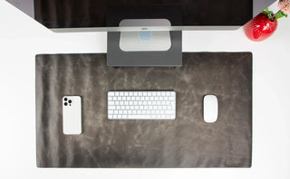Bouletta Desk Mat Natural Leather Desk Mat Large Premium Koruma