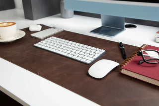 Bouletta Desk Mat Natural Leather Desk Mat Medium Premium Koruma