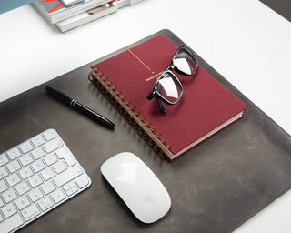 Bouletta Desk Mat Natural Leather Desk Mat Medium Premium Koruma