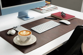 Bouletta Desk Mat Natural Leather Desk Mat Medium Premium Koruma