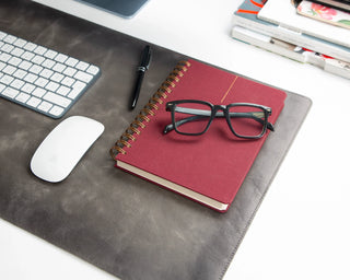 Bouletta Desk Mat Natural Leather Desk Mat Medium Premium Koruma