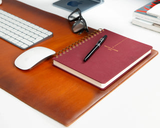 Bouletta Desk Mat Natural Leather Desk Mat Medium Premium Koruma