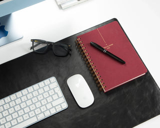 Bouletta Desk Mat Natural Leather Desk Mat Medium Premium Koruma