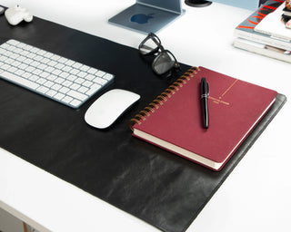 Bouletta Desk Mat Natural Leather Desk Mat Medium Premium Koruma