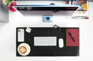 Bouletta Desk Mat Natural Leather Desk Mat Medium Premium Koruma