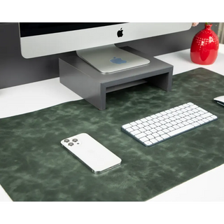 Bouletta Desk Mat Pickle Natural Leather Desk Mat Medium Premium Koruma