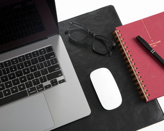Bouletta Desk Mat Natural Leather Desk Mat Small Premium Koruma
