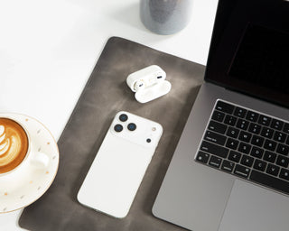 Bouletta Desk Mat Natural Leather Desk Mat Small Premium Koruma