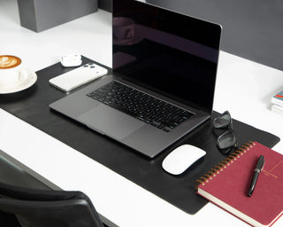 Bouletta Desk Mat Natural Leather Desk Mat Small Premium Koruma