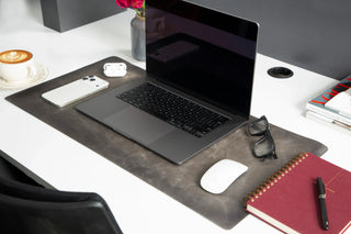 Bouletta Desk Mat Natural Leather Desk Mat Small Premium Koruma