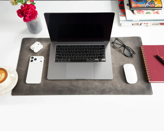 Bouletta Desk Mat Natural Leather Desk Mat Small Premium Koruma