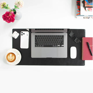 Bouletta Desk Mat Natural Leather Desk Mat Small Premium Koruma