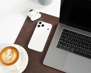 Bouletta Desk Mat Natural Leather Desk Mat Small Premium Koruma