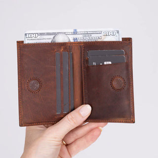Bouletta Men Wallet Nigra Leather Men's Wallet Premium Koruma