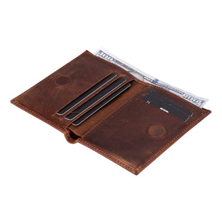 Bouletta Men Wallet Nigra Leather Men's Wallet Premium Koruma