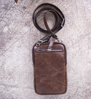Bouletta Cell Phone Crossbody Bag Nino Leather Crossbody Bag Premium Koruma