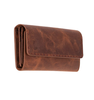 Bouletta Women's Wallet Saddle Brown Noble Leather Women's Wallet Premium Koruma