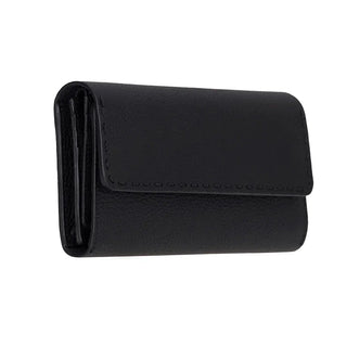 Bouletta Women's Wallet Shadow Black Noble Leather Women's Wallet Premium Koruma