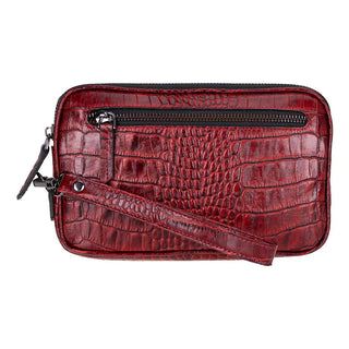 Bouletta Men Wallet Crocodile Verdant Noma Leather Clutch Bag Premium Koruma