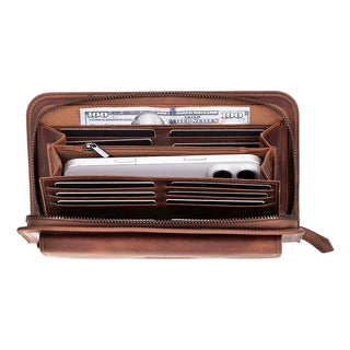 Bouletta Men's Handbag Novarco Leather Clutch Handbag Premium Koruma