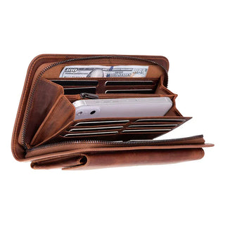 Bouletta Men's Handbag Novarco Leather Clutch Handbag Premium Koruma