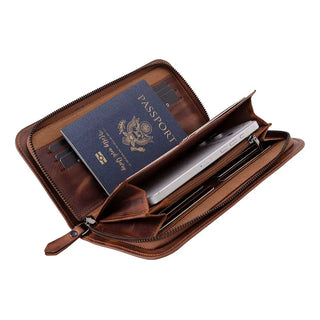 Bouletta Men's Handbag Novarco Leather Clutch Handbag Premium Koruma
