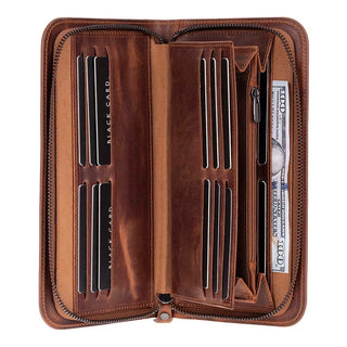 Bouletta Men's Handbag Novarco Leather Clutch Handbag Premium Koruma