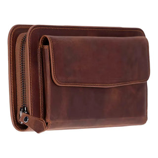 Bouletta Men's Handbag Novarco Leather Clutch Handbag Premium Koruma