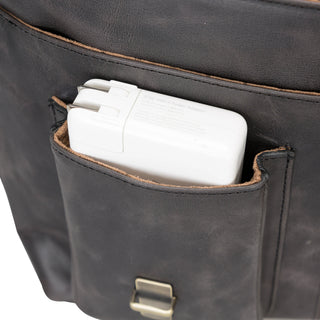 Bouletta Laptop Briefcase Olympus Leather Business Briefcase / Laptop Case Premium Koruma