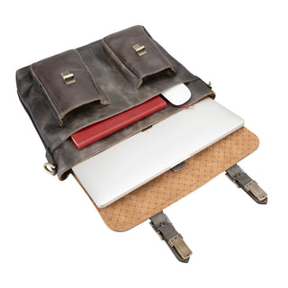 Bouletta Laptop Briefcase Olympus Leather Business Briefcase / Laptop Case Premium Koruma