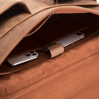 Bouletta Laptop Briefcase Olympus Leather Business Briefcase / Laptop Case Premium Koruma