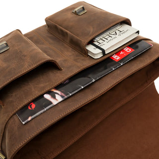 Bouletta Laptop Briefcase Olympus Leather Business Briefcase / Laptop Case Premium Koruma