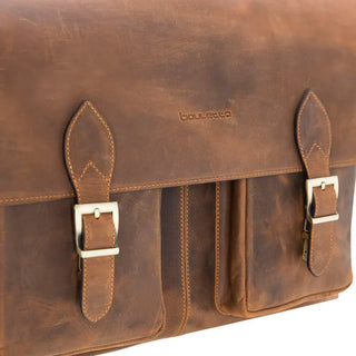 Bouletta Laptop Briefcase Olympus Leather Business Briefcase / Laptop Case Premium Koruma