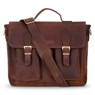 Bouletta Laptop Briefcase Olympus Leather Business Briefcase / Laptop Case Premium Koruma