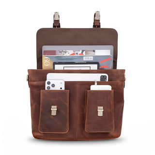 Bouletta Laptop Briefcase Olympus Leather Business Briefcase / Laptop Case Premium Koruma