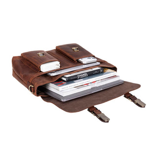 Bouletta Laptop Briefcase Olympus Leather Business Briefcase / Laptop Case Premium Koruma