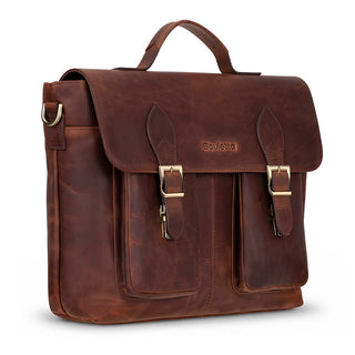 Bouletta Laptop Briefcase Olympus Leather Business Briefcase / Laptop Case Premium Koruma