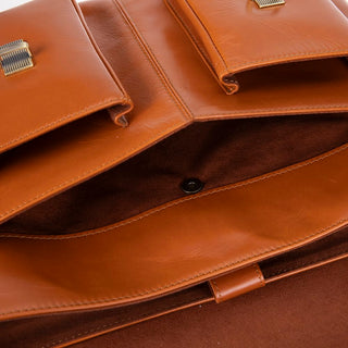 Bouletta Laptop Briefcase Olympus Leather Business Briefcase / Laptop Case Premium Koruma