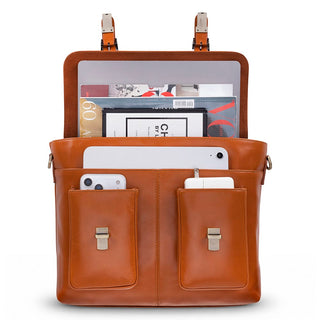Bouletta Laptop Briefcase Olympus Leather Business Briefcase / Laptop Case Premium Koruma