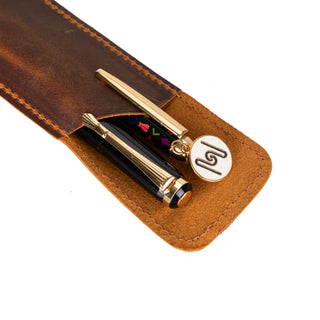 Bouletta Pen Pouch Ominex Leather Pen Pouch Premium Koruma
