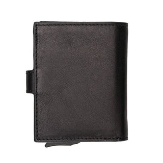 Bouletta Card Holder Palermo Mechanical Leather Card Holder Premium Koruma