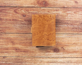 Bouletta Card Holder Palermo Mechanical Leather Card Holder Premium Koruma