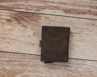 Bouletta Card Holder Palermo Mechanical Leather Card Holder Premium Koruma