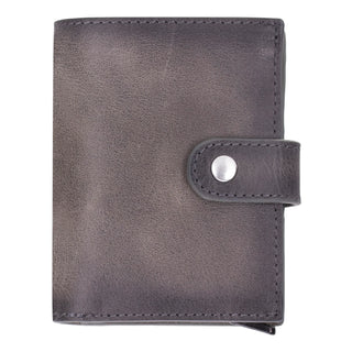 Bouletta Card Holder Palertag Zip Mechanical Leather Card Holder with AirTag Slot Premium Koruma