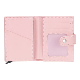 Bouletta Card Holder Palertag Zip Mechanical Leather Card Holder with AirTag Slot Premium Koruma