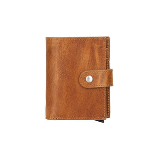 Bouletta Card Holder Palertag Zip Mechanical Leather Card Holder with AirTag Slot Premium Koruma