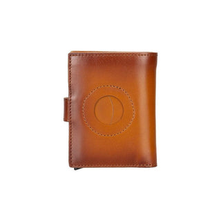 Bouletta Card Holder Palertag Zip Mechanical Leather Card Holder with AirTag Slot Premium Koruma